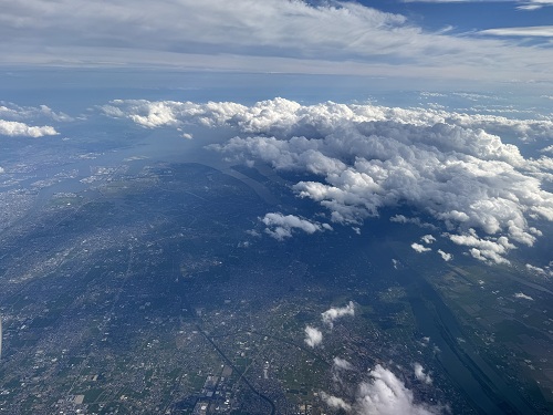 view from the airplane  No-6