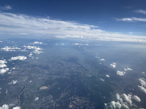view from the airplane  No-10