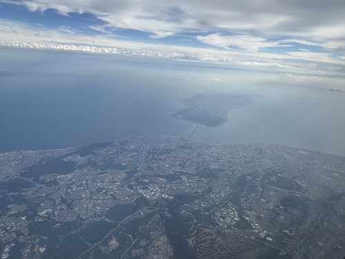 view from the airplane  No-20