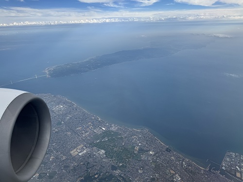view from the airplane  No-23