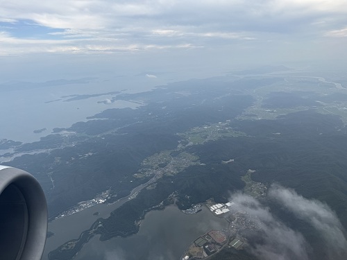 view from the airplane  No-27