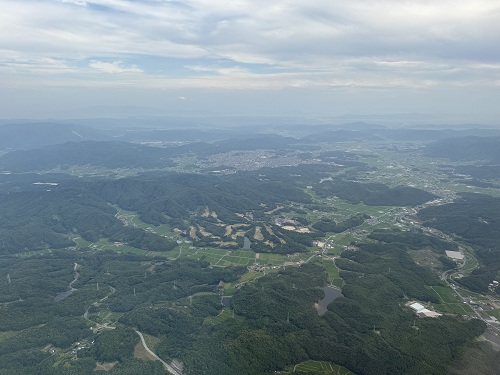 view from the airplane  No-31