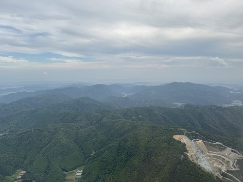 view from the airplane  No-33