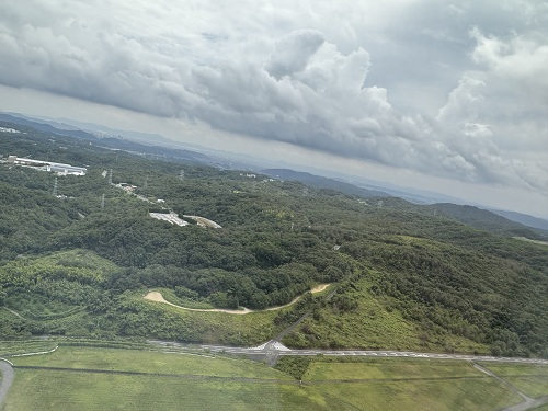 view from the airplane No-3