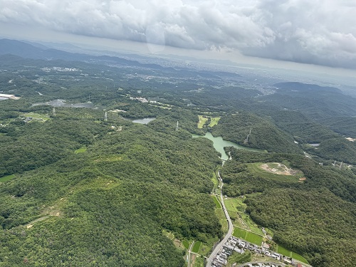 view from the airplane No-4