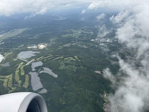 view from the airplane No-5