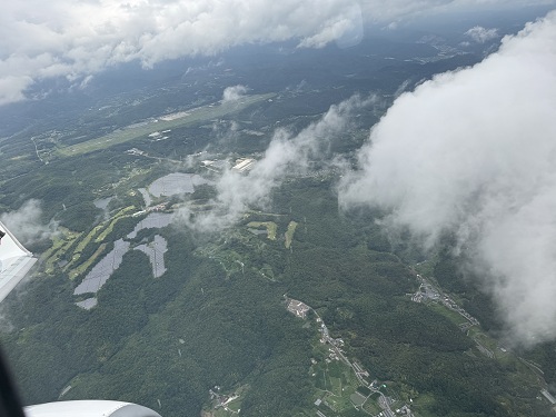 view from the airplane No-6