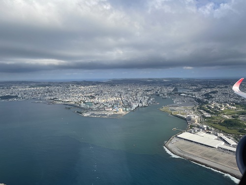 view from the airplane  No-3