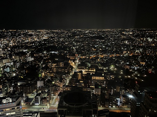 night view from the hotel room  No-23