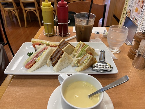 sandwich at Naha Airport