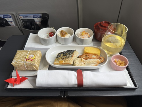 2025-May  JAL First Class Meal  No-2