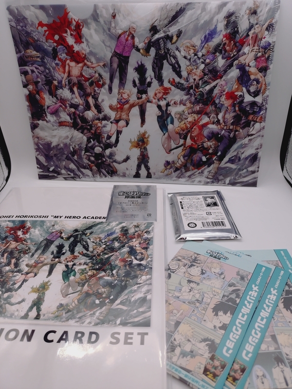 ヒロアカ 原画展 メモリアルコレクション 全種セット ヒロアカ原画展 メモリアルコレクション 全種セット (堀越耕平