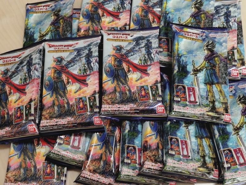 当たりはまさかのモンスター⁉️ドラゴンクエストウエハース〜ロト三部