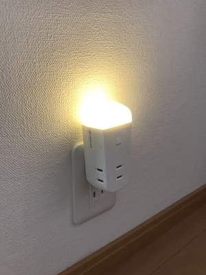 停電時に自動点灯するライト2