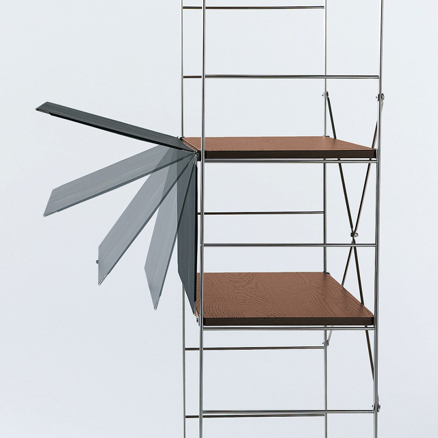 隠す収納でプリンターをリビングに】定位置は無印良品 ユニット