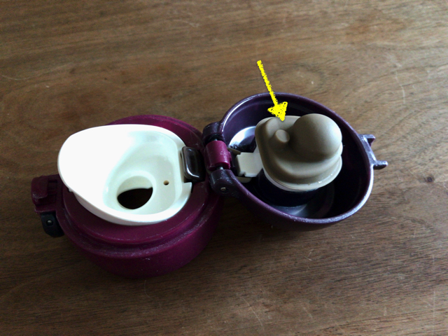 サーモスの水筒のパッキンを交換