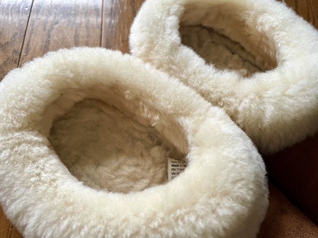 L.L.Beanのムートンスリッパ