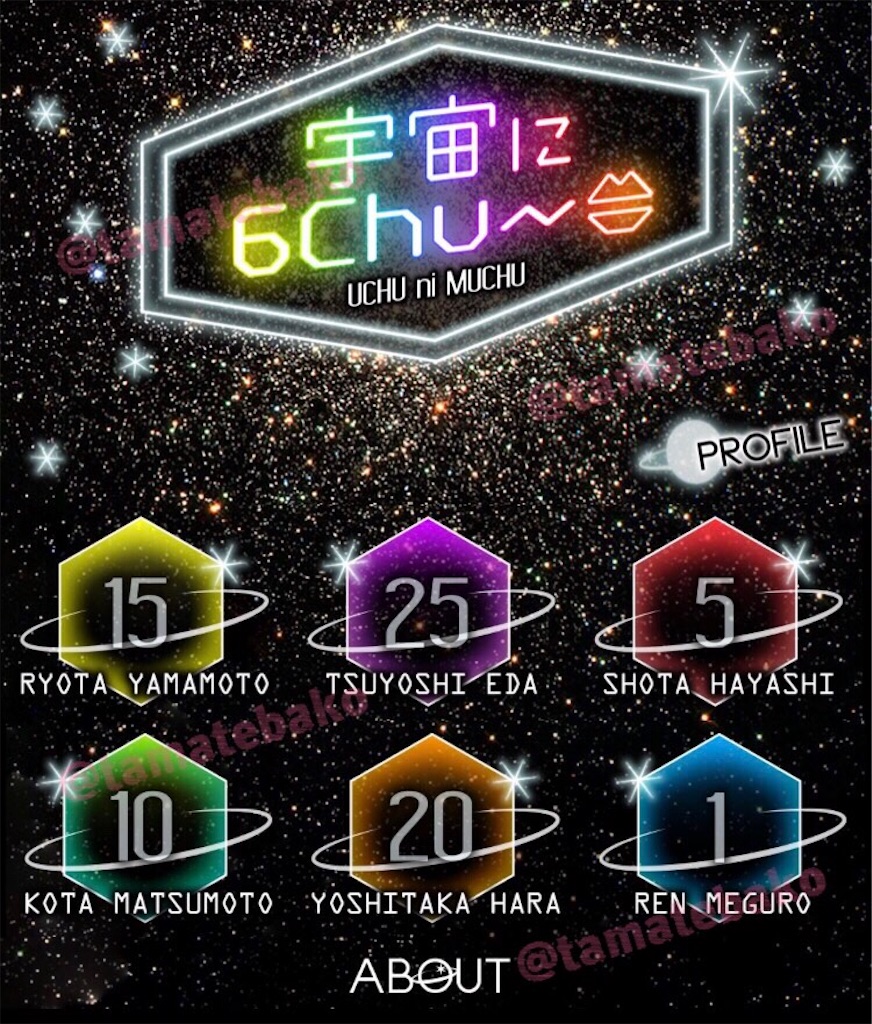 Johnny's web 宇宙に6Chu〜💋 - 幸せたまてばこ ー松本幸大