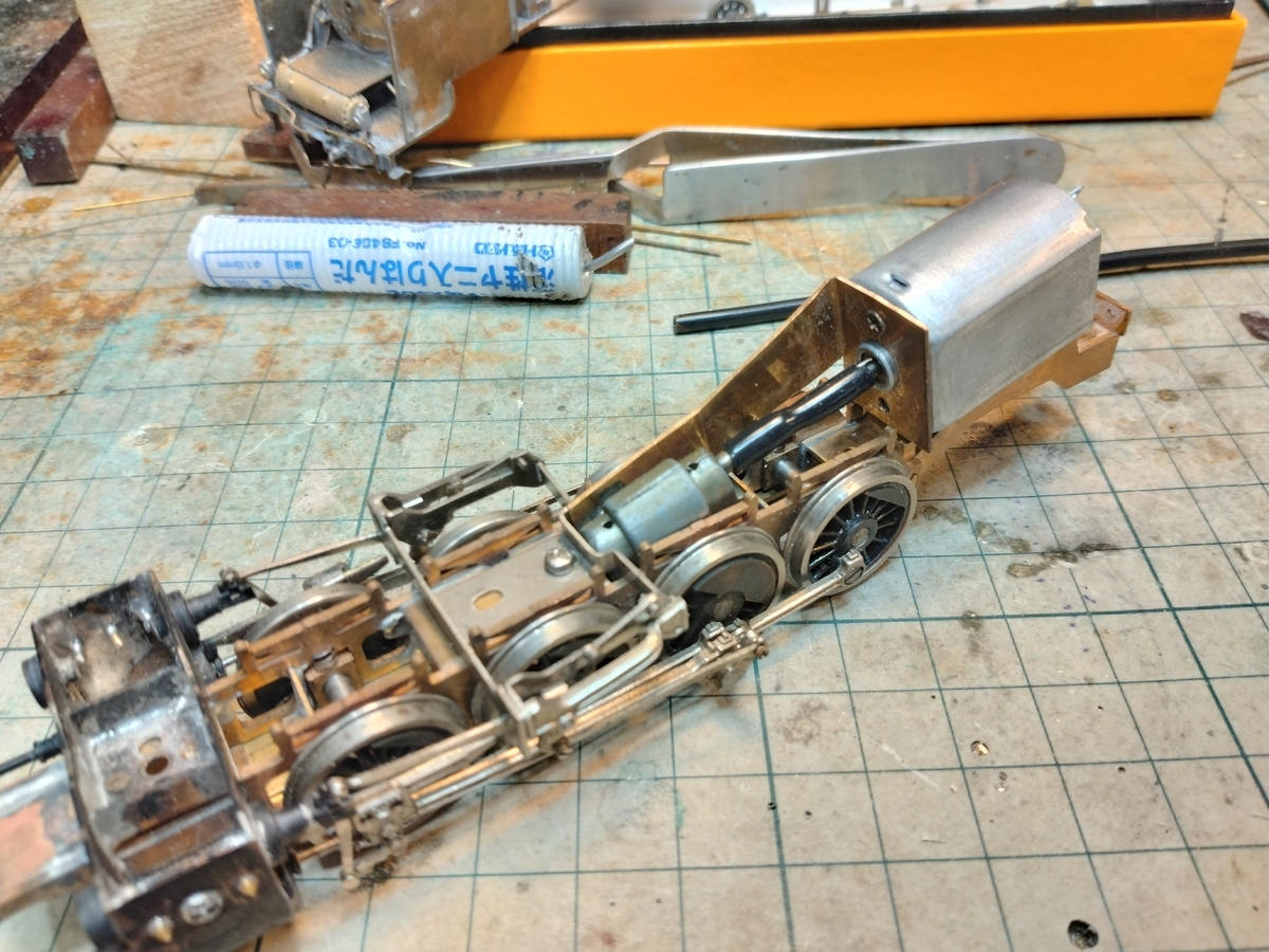 宮沢D50の修復・吊掛式伝動 - お安く気軽にゆるっと16番