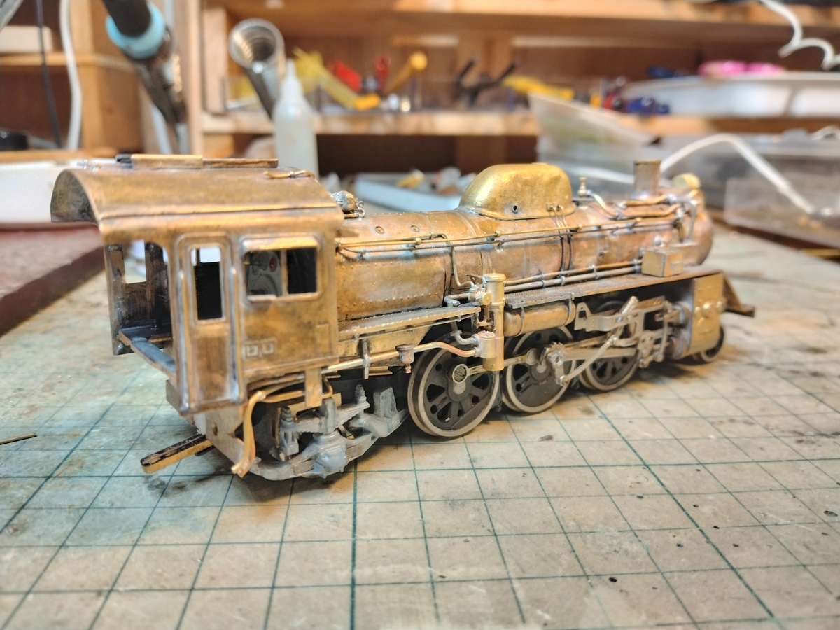 宮沢C58の修復・ゆるっと給水配管 - お安く気軽にゆるっと16番