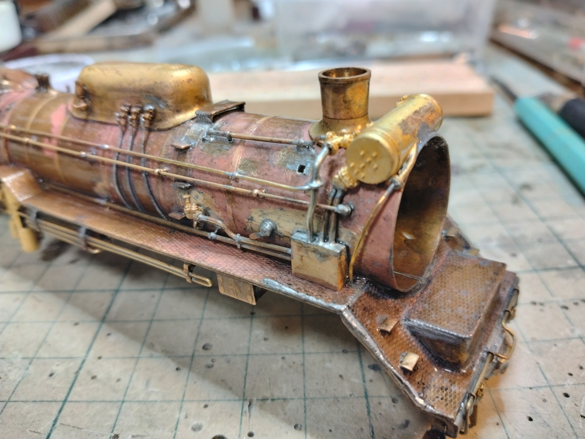 D51の修復・ゆるっと配管工 - お安く気軽にゆるっと16番