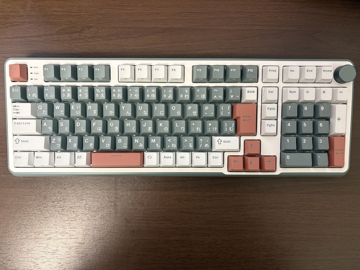 RK ROYAL KLUDGE C98 HE 日本語配列 96%レイアウト
