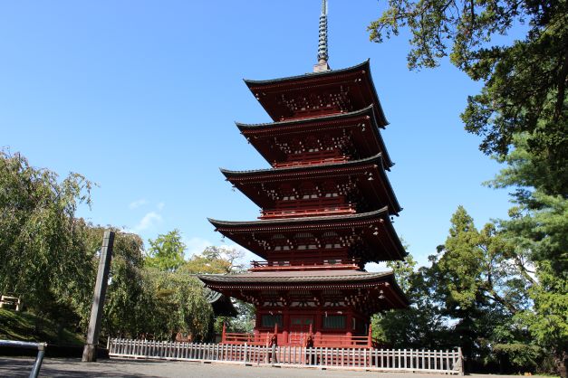 最勝院・五重塔