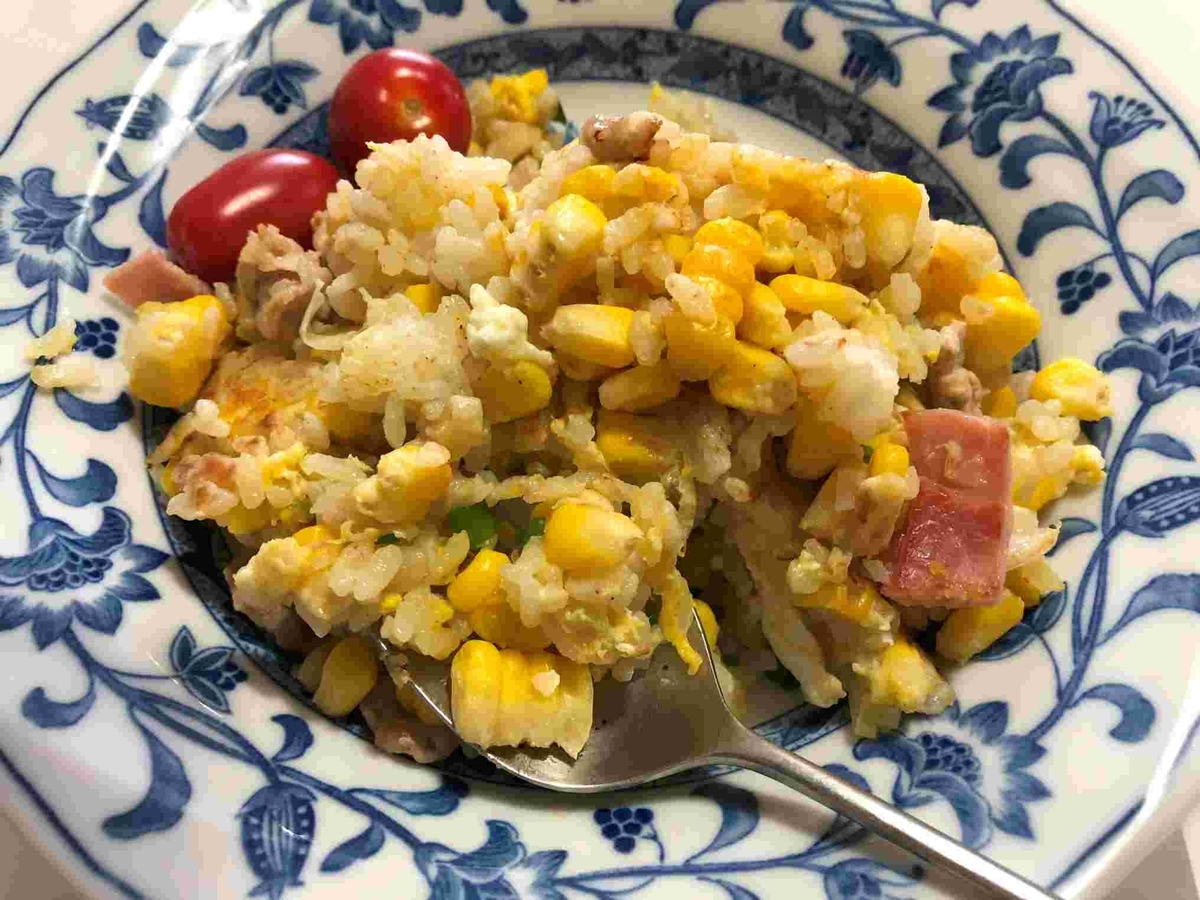 嶽きみ炒飯