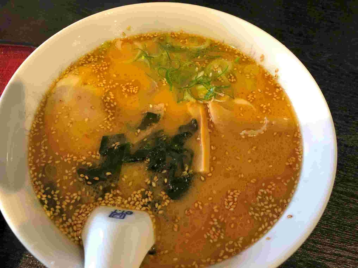 初雪2024とせせらぎ温泉の味噌ラーメン - つがる時空間