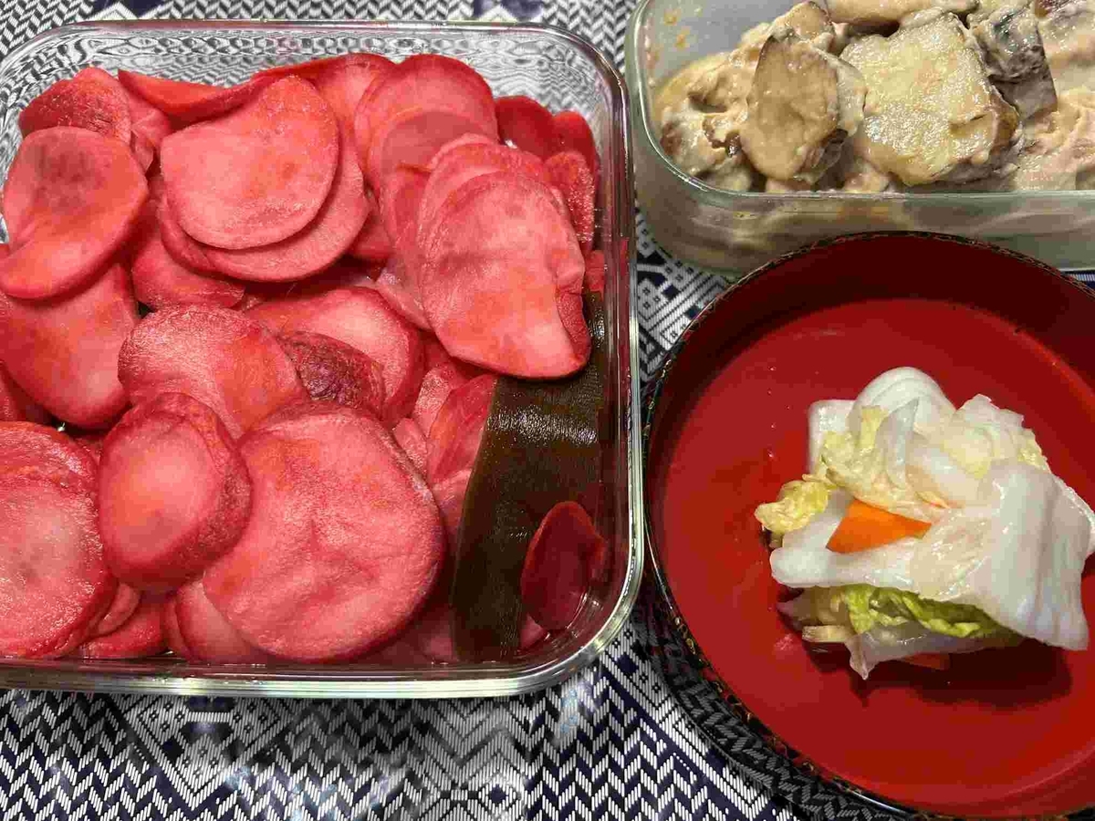 赤かぶの千枚漬け・青森の漬物