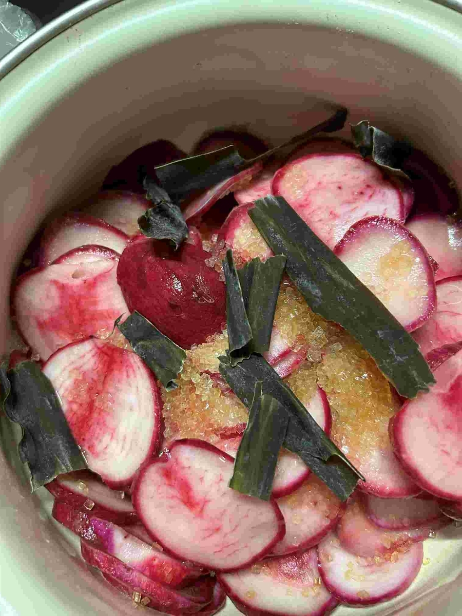 赤かぶの千枚漬け・青森の漬物