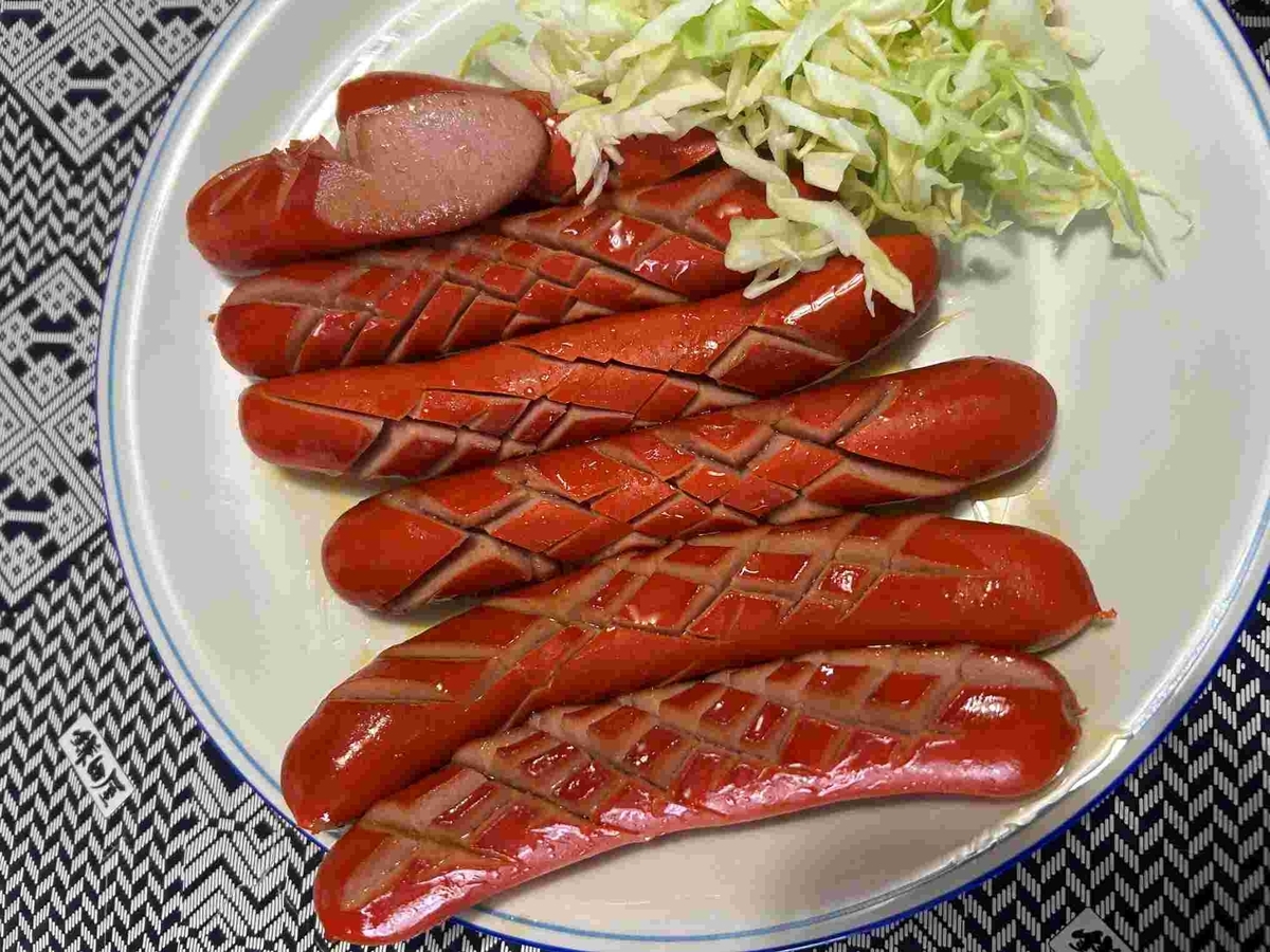 石川ハムの赤いウィンナー
