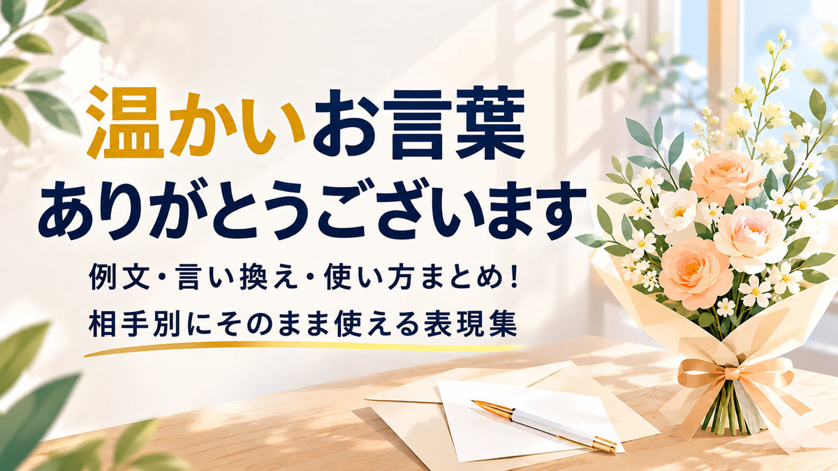 温かい お 言葉