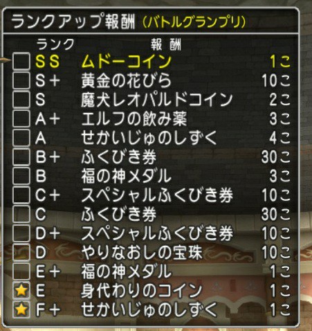 こっそりバトルグランプリ Dq10 こつこつおばの日常