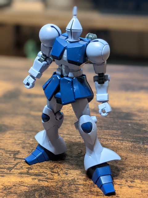 HGギャンオリジナルカスタム完成品 HGUCギャン製作（15）やっと完成です - 超スローペースで
