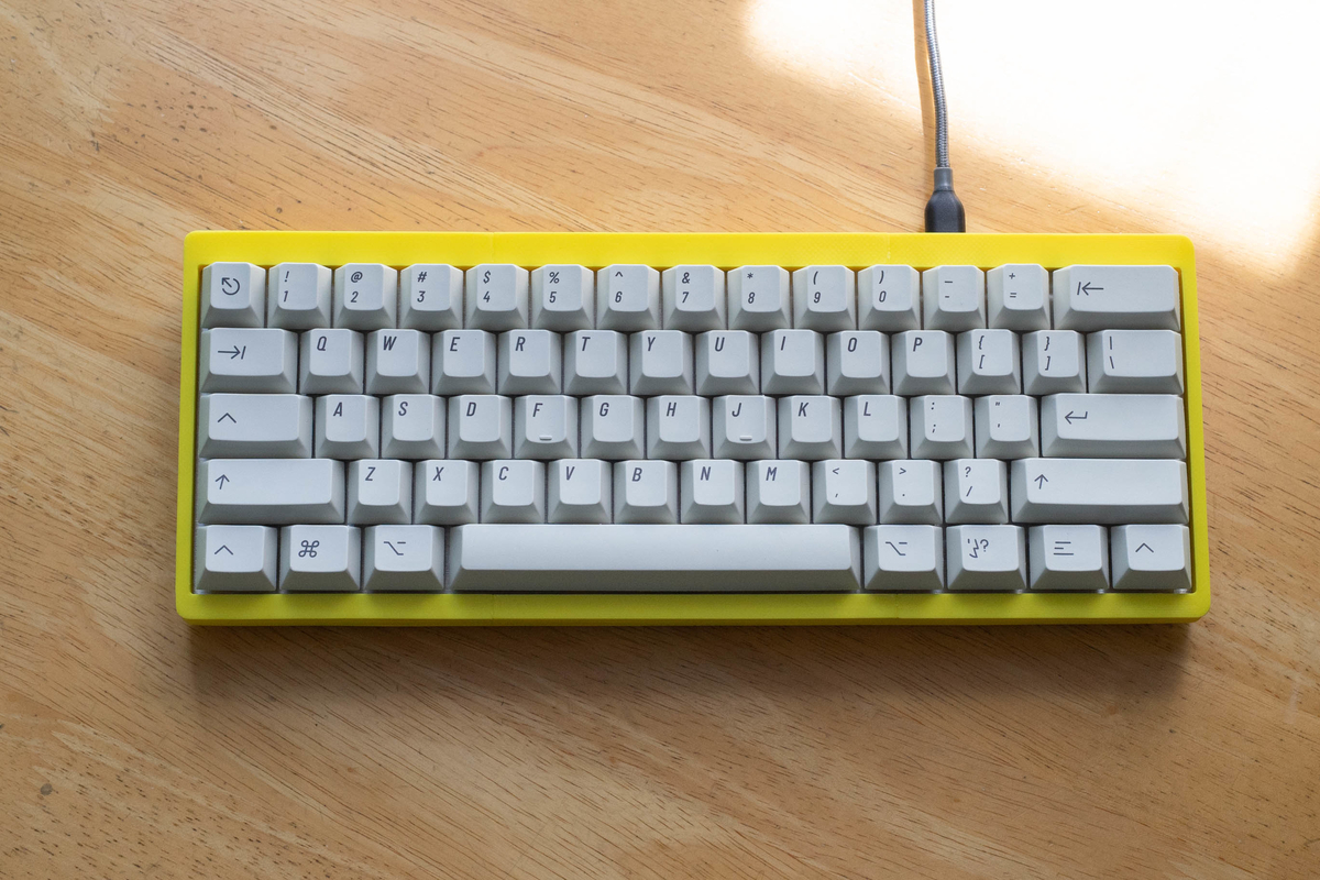 60 キーボードのケースを頑張って3dプリントする ロードヒポキシス