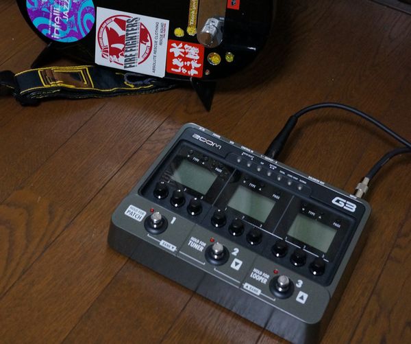 ZOOM G3を買うの巻 - SUGI製作所