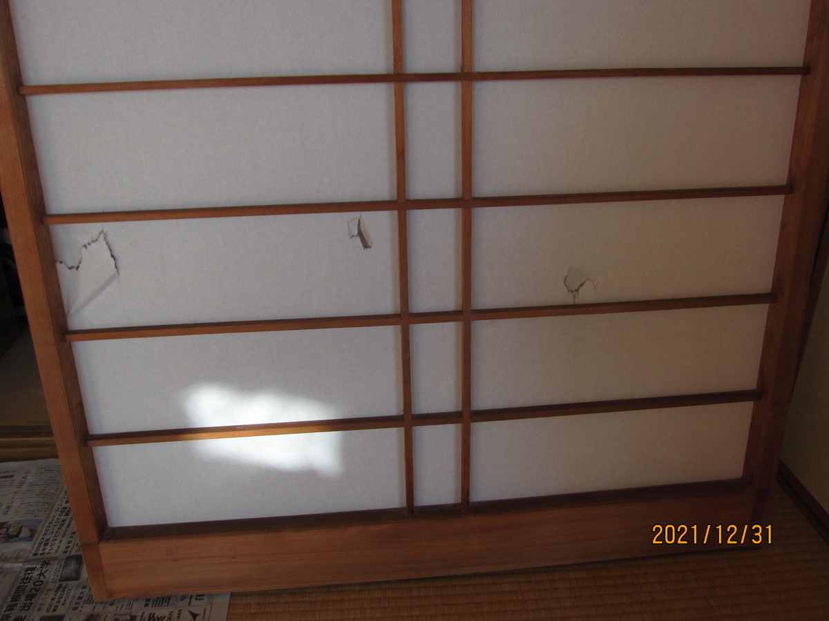障子貼り 部分 工房和コウのものづくり日記 障子貼り 部分 工房和コウのものづくり日記