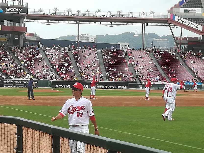 ウエスタン・リーグ公式戦をMAZDA Zoom-Zoomスタジアムに見に行ってき