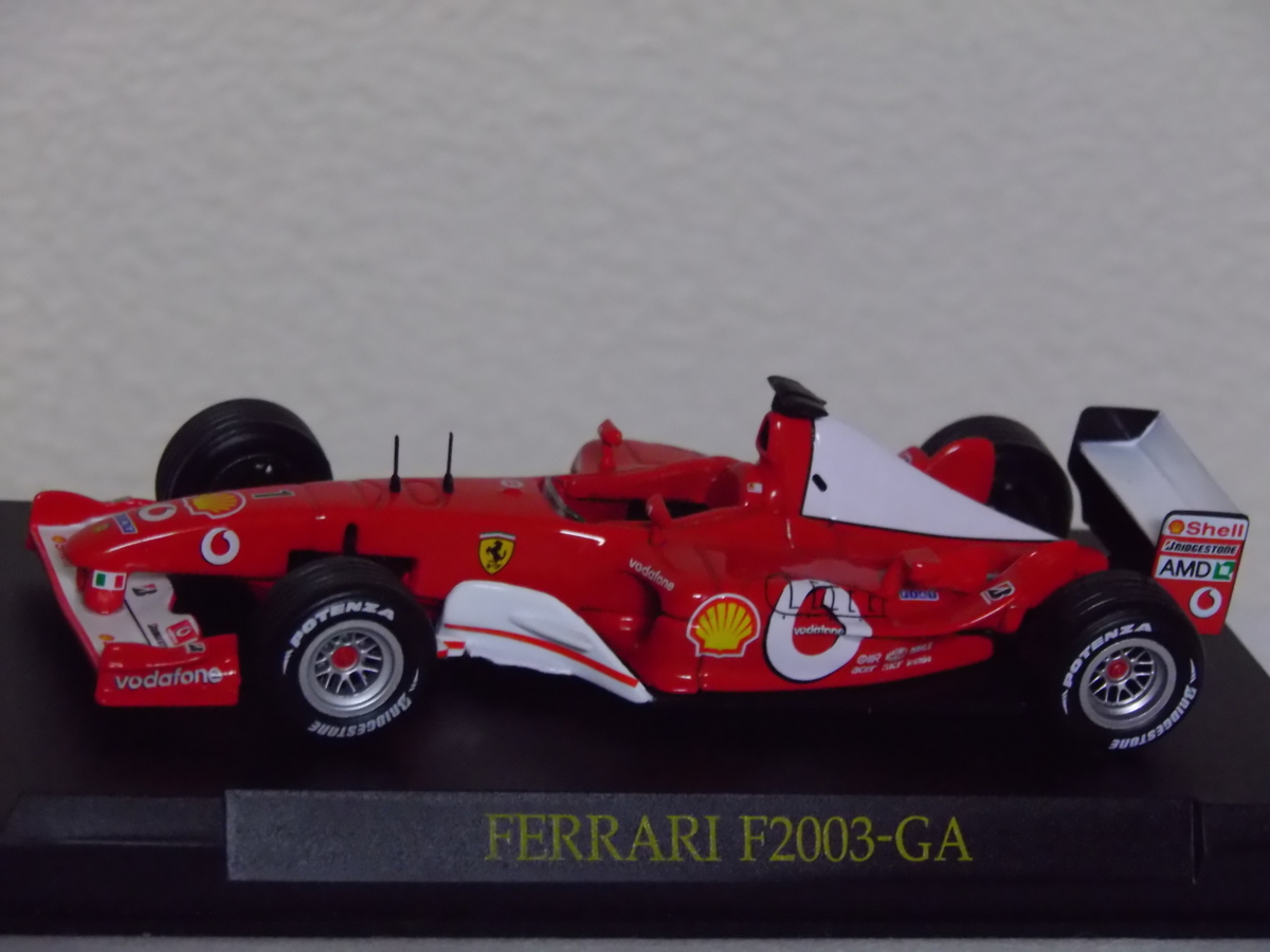 フェラーリ F2003-GA コナミ デジQフォーミュラ フェラーリ F2003-GA コナミ デジQフォーミュラ