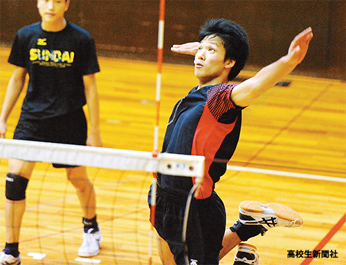 インターハイに挑む】バレーボール男子 駿台学園（東京） 初V狙い猛