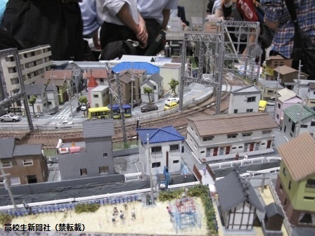 鉄道模型コンテスト】灘が「モジュール」で2年連続優秀賞 下町を再現
