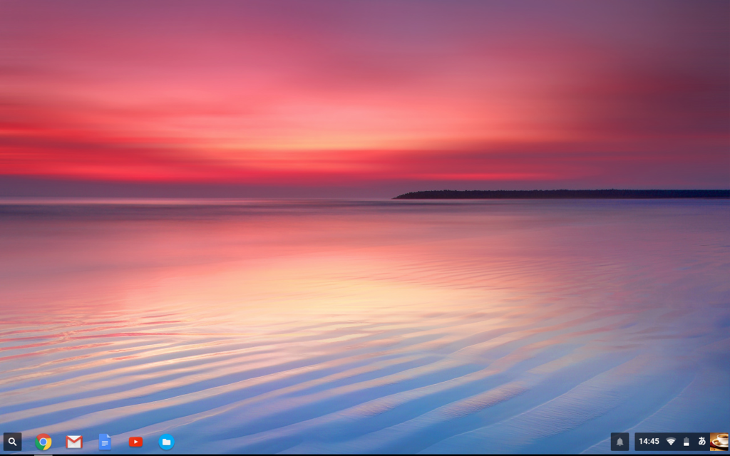 クロームブックデスクトップ
