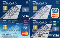 ANA VISA/Master/Suica/TOP&ClubQ