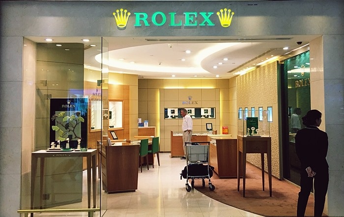 空港免税店のROLEX