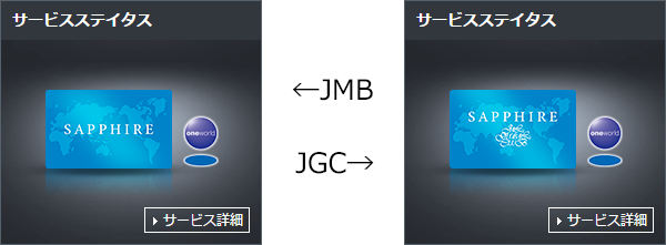 JMBサファイアとJGCサファイアの見た目の違い