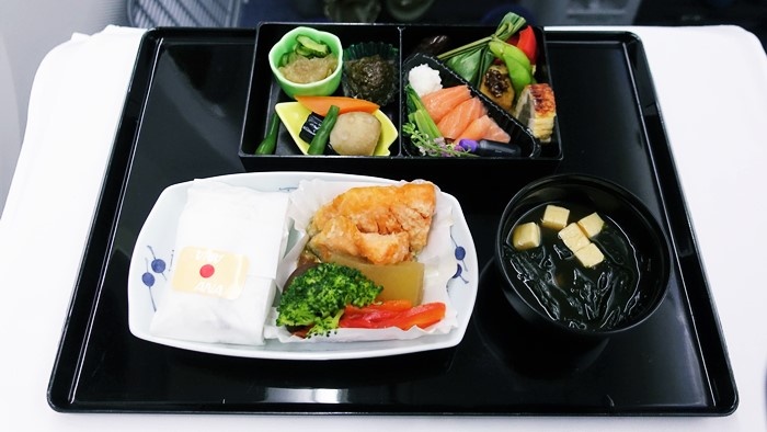 羽田－ホノルル線機内食 和食
