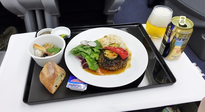 羽田－ホノルル線機内食 洋食