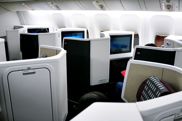 JAL SKY SUITEⅢ機内