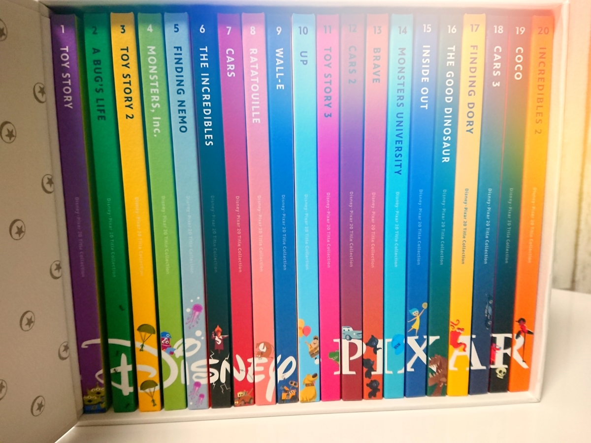 PIXAR 20Titles collection ブルーレイBOX - PIXAR研究所